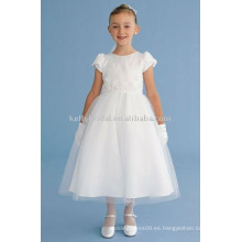 Para ser hechos en satén de alta calidad y Tulle, Baby Angel Child Dress